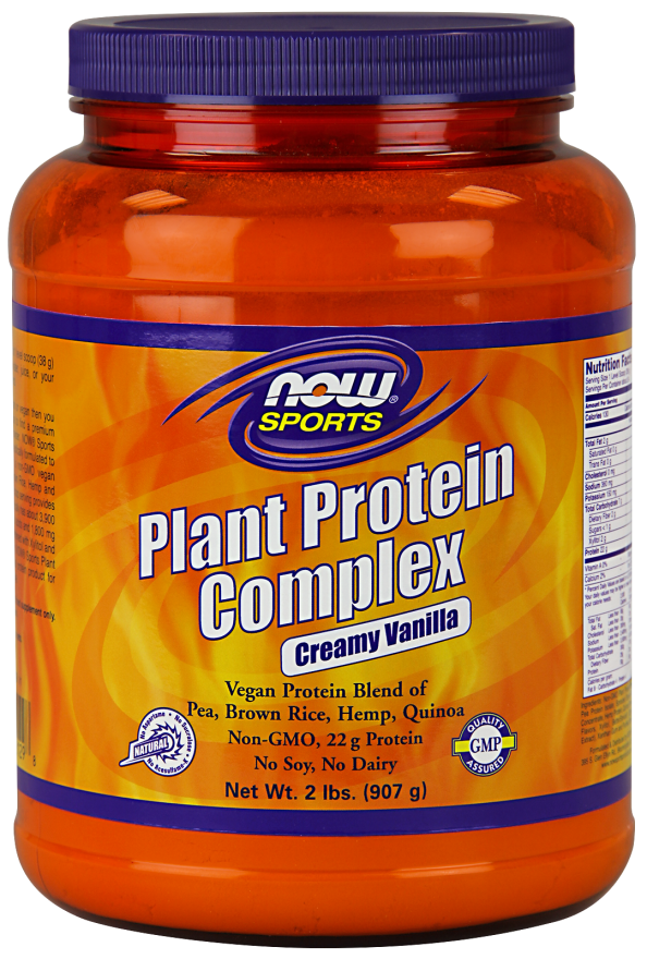 NOW Foods Plant Protein Complex (Vanilla)- 907g