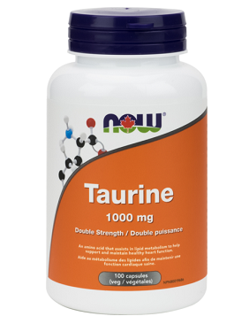 NOW Foods Taurine 1000mg (250 VegCaps)